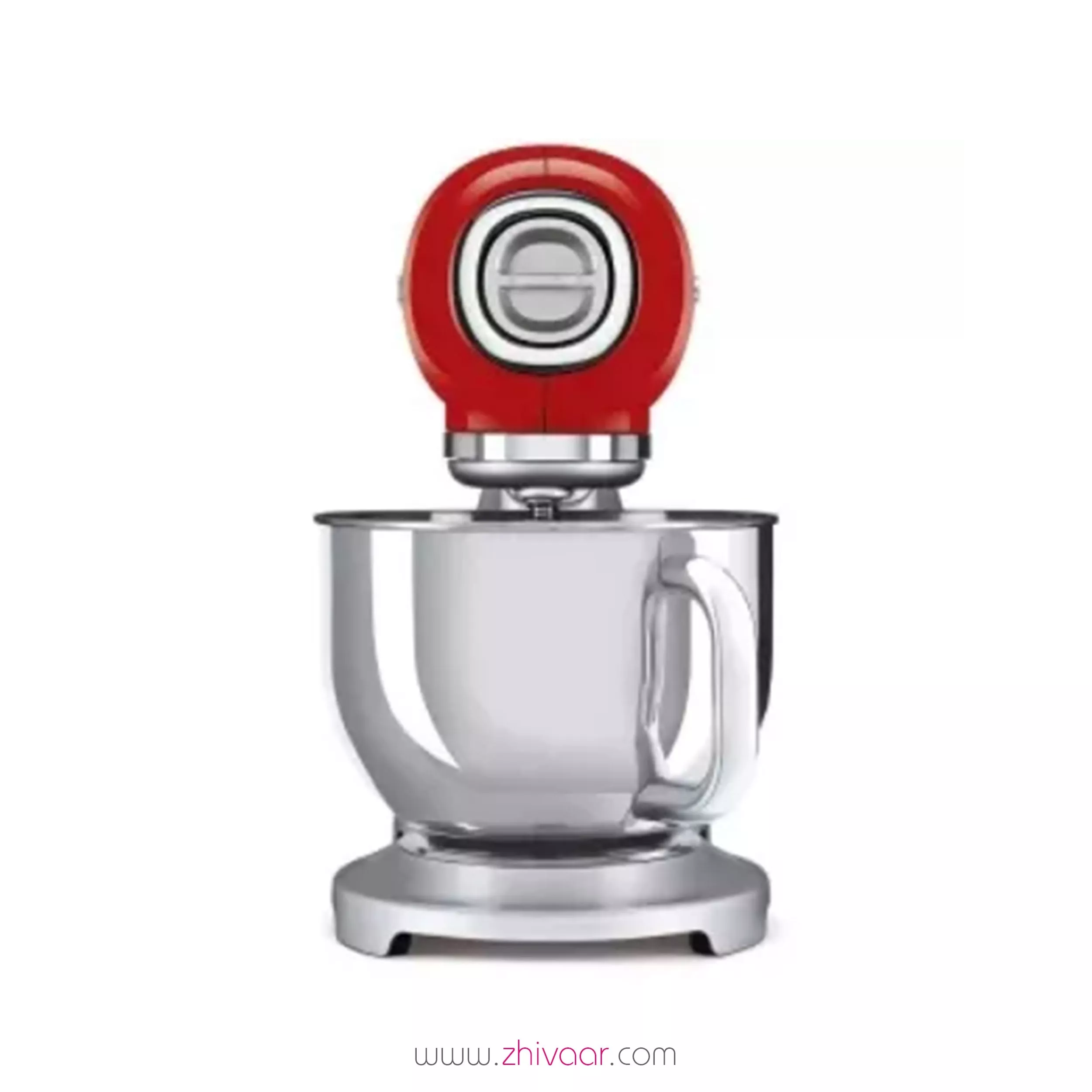 خرید همزن کاسه دار SMEG مدل SMF-02RDEU رنگ قرمز - همزن کاسه دار SMEG SMF 02RDEU